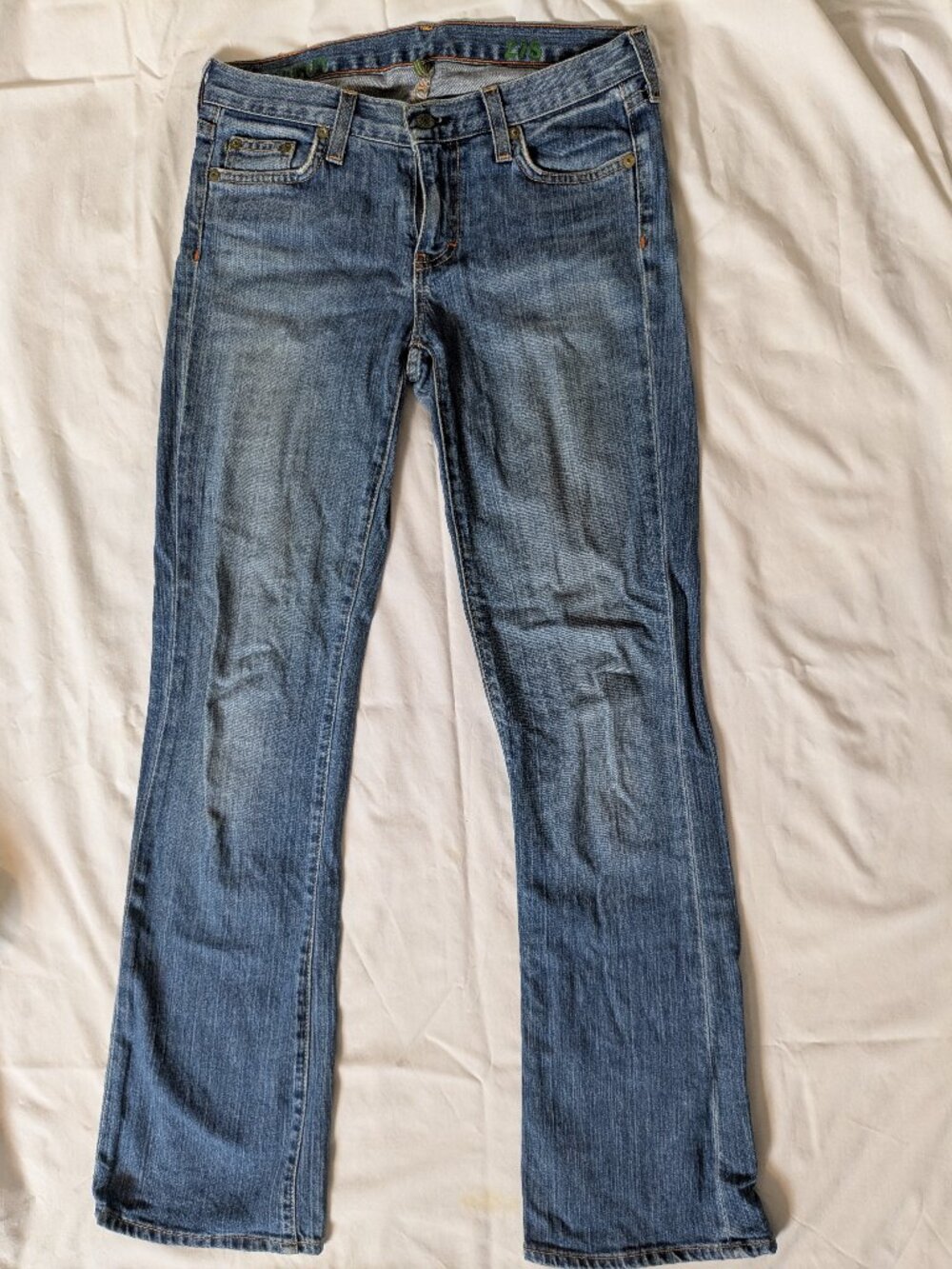 J CREW bootcut jeans size 27S